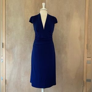 Cobalt Dress- Laundry by Shelli Segal
